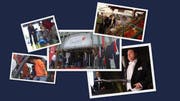Impressionen vom Wochenende auf dem PHSZ-Areal in Goldau. (Bild: Fotomontage Bote der Urschweiz)