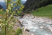 Wasserkraft – wie hier am Chärstelenbach im Maderanertal – hat für Uri grosse Bedeutung. (Bild: Florian Arnold (Bristen, 19. Juli 2012))