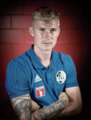 Der neue FCL-Innenverteidiger Marvin Schulz. (Bild: Pius Amrein (Eich, 18. Juli 2017))