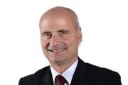 Landwirtschafts- und Umweltdirektor Ueli Amstad (55, SVP) ist seit 2008 im Amt. (Bild Roger Zbinden)