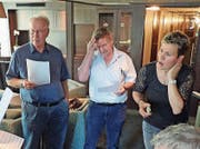 Monika Ettlin (rechts) im Workshop Jodeltechnik. (Bild: PD)
