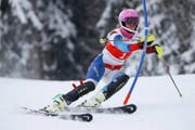 Aline Danioth bei einem FIS-Rennen in Sörenberg. Die 17-Jährige gilt als grosses Talent. (Bild Philipp Schmidli)