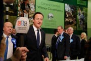 Grossbritanniens Premierminister David Cameron wird wohl als Sieger aus diesen Wahlen hervorgehen. (Bild: Keystone)