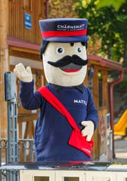 Lokführer der Liliputbahn der Chärnsmatt in Rothenburg. (Bild: PD)