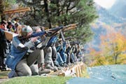 Auf dem Rütli traten 1144 Teilnehmer an. (Bild: Urs Hanhart (Rütli, 8. November 2017))