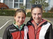 Zeigten über die ganze Saison konstant gute Läufe: Leonie und Aline Mathis. (Bild: PD)