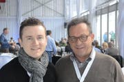 Raphaël Comte (links) und Paul Federer. (Bild: Martin Uebelhart / Neue OZ)