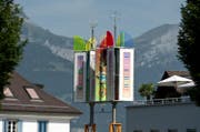Die «Toggäli» (hier in Altdorf) zogen gestern viele Blicke auf sich. (Bild: Pius Amrein / Neue LZ (abfotografiert))