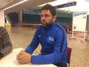 FCZ-Trainer Uli Forte am Freitagmittag in der Zürcher Saalsporthalle. (Bild: Daniel Wyrsch (Zürich, 16.2.2018))