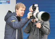 Daniel Reinhard zusammen mit Sebastian Vettel. (Bild: PD)