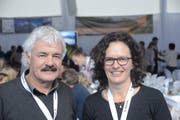 Peter Lienert und Ruth Koch. (Bild: Martin Uebelhart / Neue OZ)