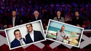 «Reto & Dominique» und Chlötzli-Nötzli stellen sich ein letztes Mal der Jury und dem Publikum.