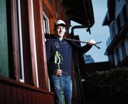 Matthias Iten schultert bereits morgen wieder seine Ski für drei Rennen im Salzburgerland. (Bild: Stefan Kaiser (Unterägeri, 2. Januar 2018))