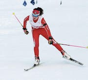 Wird dank einer Strafrunde weniger Zentralschweizer Meisterin: die 14-jährige Annina Zberg. (Bild: Marco Berwert (Sörenberg, 28. Januar 2018))