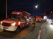 Der Verkehr auf der Artherstrasse lief einspurig. (Bild: Geri Holdener, Bote der Urschweiz)