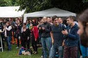 Geschätzte 1000 Besucher konnte das «Brass on stage» verzeichnen. (Bild: Izedin Arnautovic (Hergiswil, 12. August 2017))