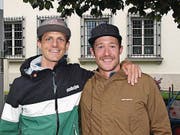 Michael Achermann (links) und Remo Flüeler, beide aus Stans. (Bild: Kurt Liembd (NZ) (Nidwaldner Zeitung))