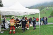 In der Kurswoche vom 24. bis 28. April in Alpnach erhalten angehende Offiziere und Kommandanten ihr Rüstzeug für eine Leitungsfunktion in der Feuerwehr. (Bild: Richard Greuter (27. April 2017))