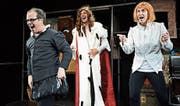Rekordverdächtig: Drei Schauspieler spielen in anderthalb Stunden 37 Theaterstücke von William Shakespeare.Bild: PD (2017)