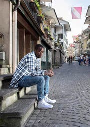 Ridge Munsy im vergangenen Mai in der Thuner Altstadt. (Bild: Freshfocus/Christian Pfander)