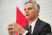 Bundesrat Didier Burkhalter. (Bild: Keystone)