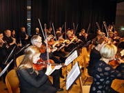 Der Orchesterverein Nidwalden trat im Pestalozzi-Saal auf. (Bild: Kurt Liembd (Stans, 5. November 2016))