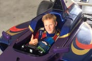 Fabio Scherer absolvierte kürzlich in Cervesina (It) Testfahrten in einem Formel-4-Rennwagen. (Bild: pd)