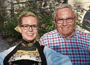 Stefi Odermatt und Bruno Birrer. (Bild: Robert Hess (30. Juli 2017))