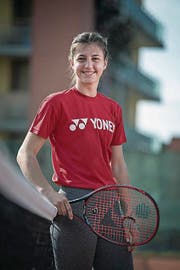 Scheidet topgesetzt im U18-Halbfinal aus: Kristina Milenkovic (Bild: Pius Amrein (Schenkon, 6. April 2017))