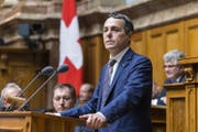 Er ist neuer Bundesrat: Ignazio Cassis. (Bild: Keystone)