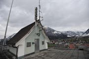 Eine der 96 Urner Sirenen steht auf dem Getreidesilo im Eyschachen in Altdorf. (Symbolbild Neue UZ)