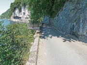Während den Bauarbeiten wird die Kehrsitenstrasse für ein Jahr komplett gesperrt. (Bild: Philipp Unterschütz (16. September 2016))