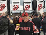 Markus Murer an der Eröffnung der «No Filter»-Tour vor der Bühne der Rolling Stones. (Bild: Beat Kayser/PD (Hamburg, 9. September 2017))