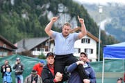 Christian Schuler kann sich zum Saisonende nochmals als Sieger feiern lassen. (Bild: schlussgang.ch)