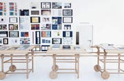 Die Austellung zum Wettbewerb «Die schönsten Schweizer Bücher 2014» im Helmhaus Zürich. (Bild: Guadalupe Ruiz/Bundesamt für Kultur)