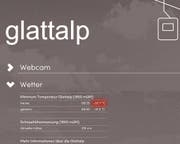 Die kälteste Temperatur mass man auf der Glattalp morgens kurz vor halb Sieben. (Bild: ebs)