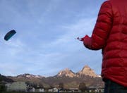 Es waren perfekte Bedingungen für Drachenflieger. (Bild: Geri Holdener, Bote der Urschweiz)