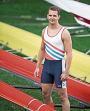 Hier noch beim Ruderzentrum am Rotsee, bald an der Junioren-WM: Niklaus Haberthür. (Bild: Boris Bürgisser (Luzern, 1. Juli 2017))