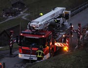Der Hubretter vor Ort musste nicht eingesetzt werden. (Bild: Geri Holdener, Bote der Urschweiz)