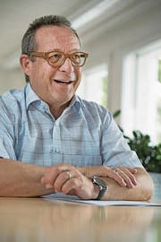 Paul Federer im letzten Interview als Regierungsrat: «Das war immer mein Motto: Wenn man mal hinfällt, dann steht man schnell wieder auf und fragt sich, wie man das Beste herausholen kann.» (Bilder: Corinne Glanzmann (Sarnen, 28. Juni 2017)