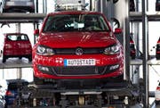 .............ein VW Golf. (Bild: Keystone / Jörg Sarbach)