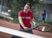Stiess im Weltranking der Frauen (WTA) auf Rang 970 vor: die 16-jährige Kristina Milenkovic aus Sursee. (Bild: Pius Amrein (Schenkon, 6. April 2017))