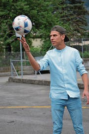 Ramin lebt im Urnerland und wartet noch auf einen Asylentscheid. (Bild: Franziska Herger (Altdorf, 26. Juli 2017))