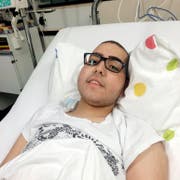 Seit drei Monaten im Spital: Fabio Paco (17) wünscht sich nichts sehnlicher als einen geeigneten Blutstammzellenspender. (Bild: PD)