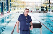 Das Wasser ist Axel Mitbauers liebstes Element. Vor 48 Jahren hat es ihm den Weg in die Freiheit ermöglicht. (Bild: Manuela Jans-Koch (Emmen, 9. November 2017))