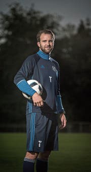 Pascal Bader ist in Hochdorf Trainer und Spieler im defensiven Mittelfeld. (Bild: Pius Amrein (Hochdorf, 8. August 2017))