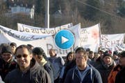 Am Freitag protestierten tausende Bauern gegen die Sparpläne des Bundes. (Bild: Keystone)