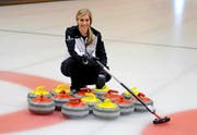 Christine Urech (30) freut sich in der Swiss Life Arena Luzern auf die Weltmeisterschaften in Kanada. (Bild Kurt Grüter)