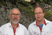 Bernhard Berchtold (links) und Mathias Ming. (Bild: Robert Hess (30. Juli 2017))