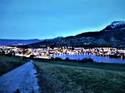 Küssnacht am Rigi «by night», mit ganz viel «light». (Bild: Margrith Imhof-Röthlin)